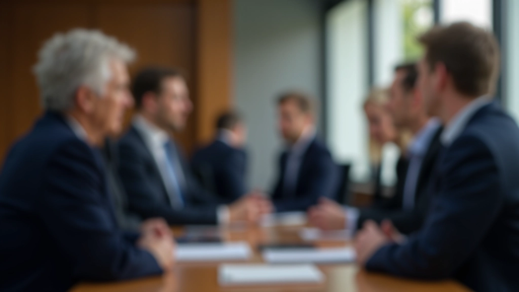 Politiker und Finanzbeamte in Diskussion über Budgetplanung und Staatsausgaben